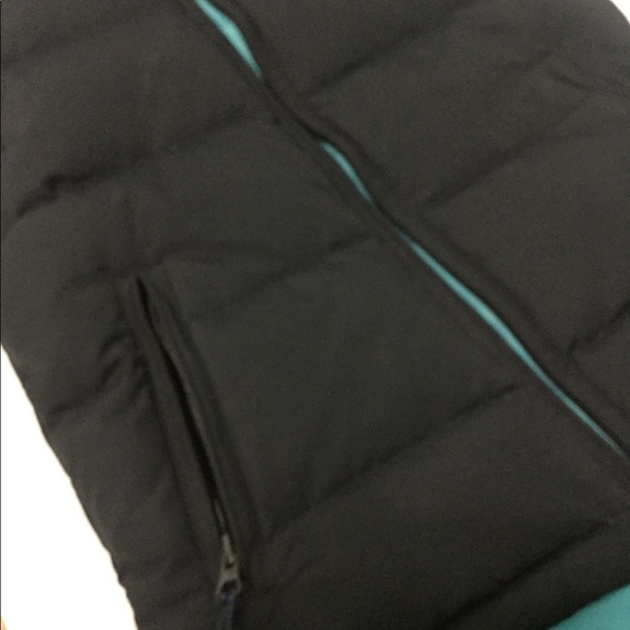 Vtg  Kids Premium Unionbay Navy/ Teal Duck Down Puffer Vest - Picture 5 of 10